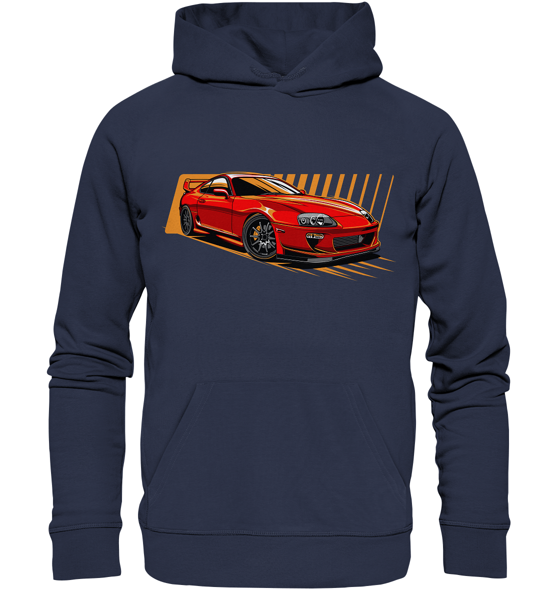 Red Supra MKIV - Premium Unisex Hoodie - MotoMerch.de