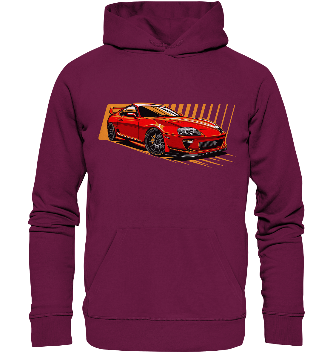 Red Supra MKIV - Premium Unisex Hoodie - MotoMerch.de