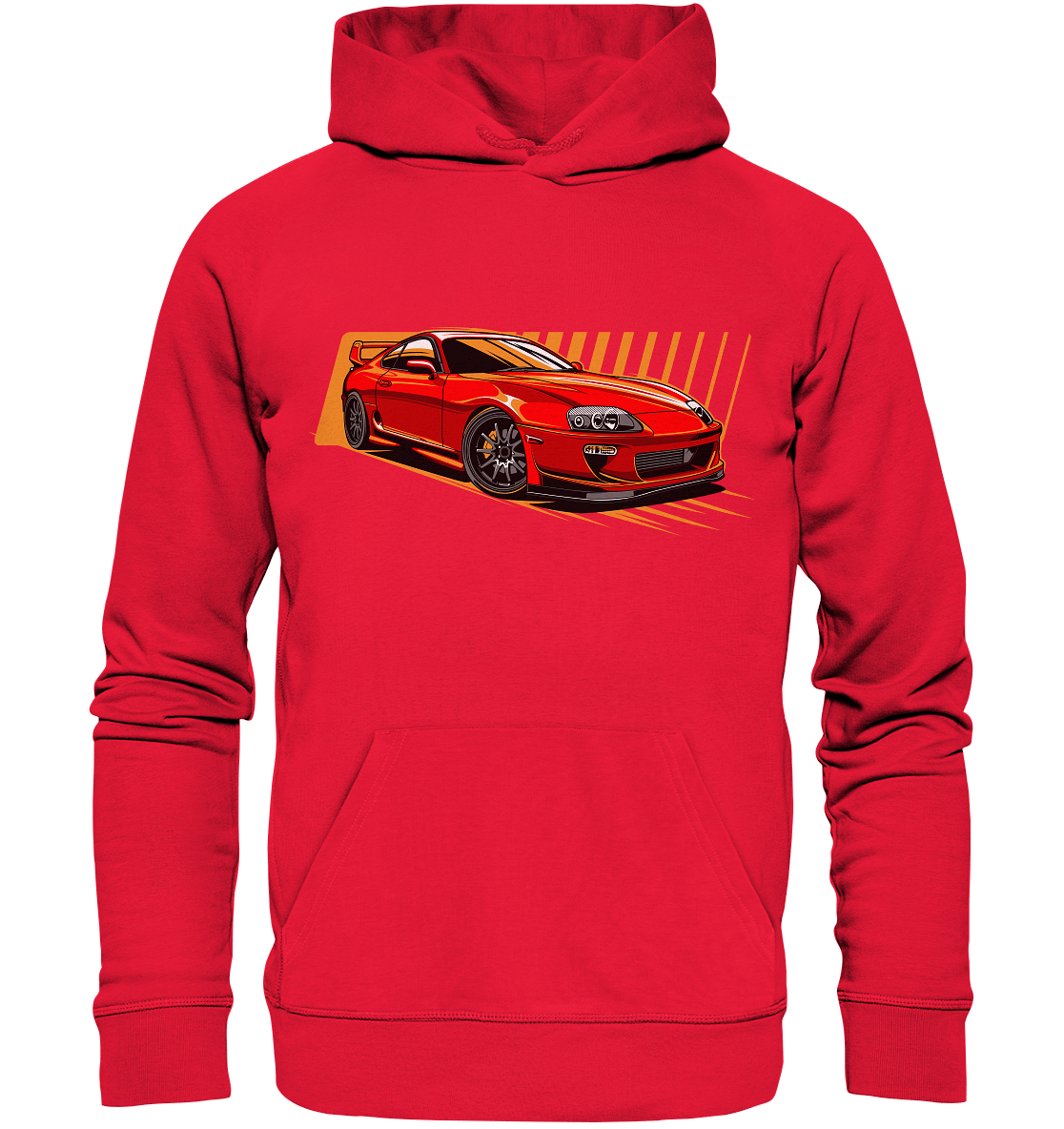 Red Supra MKIV - Premium Unisex Hoodie - MotoMerch.de