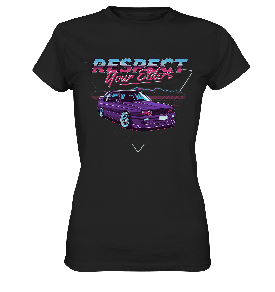 Retro E30 - Ladies Premium Shirt - MotoMerch.de