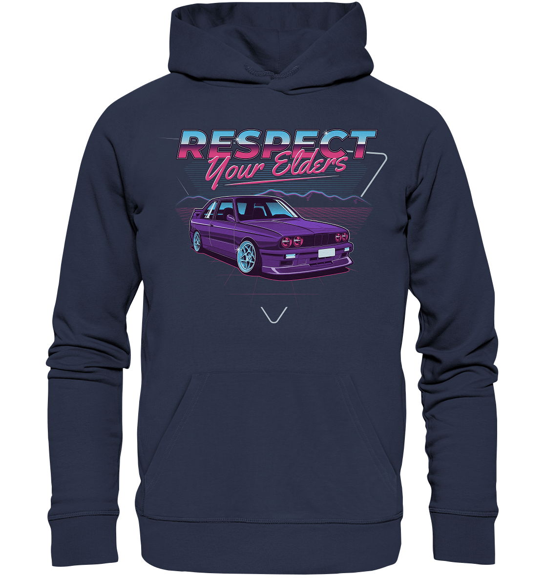 Retro E30 - Premium Unisex Hoodie - MotoMerch.de