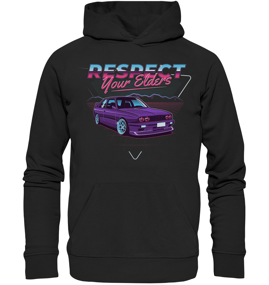 Retro E30 - Premium Unisex Hoodie - MotoMerch.de