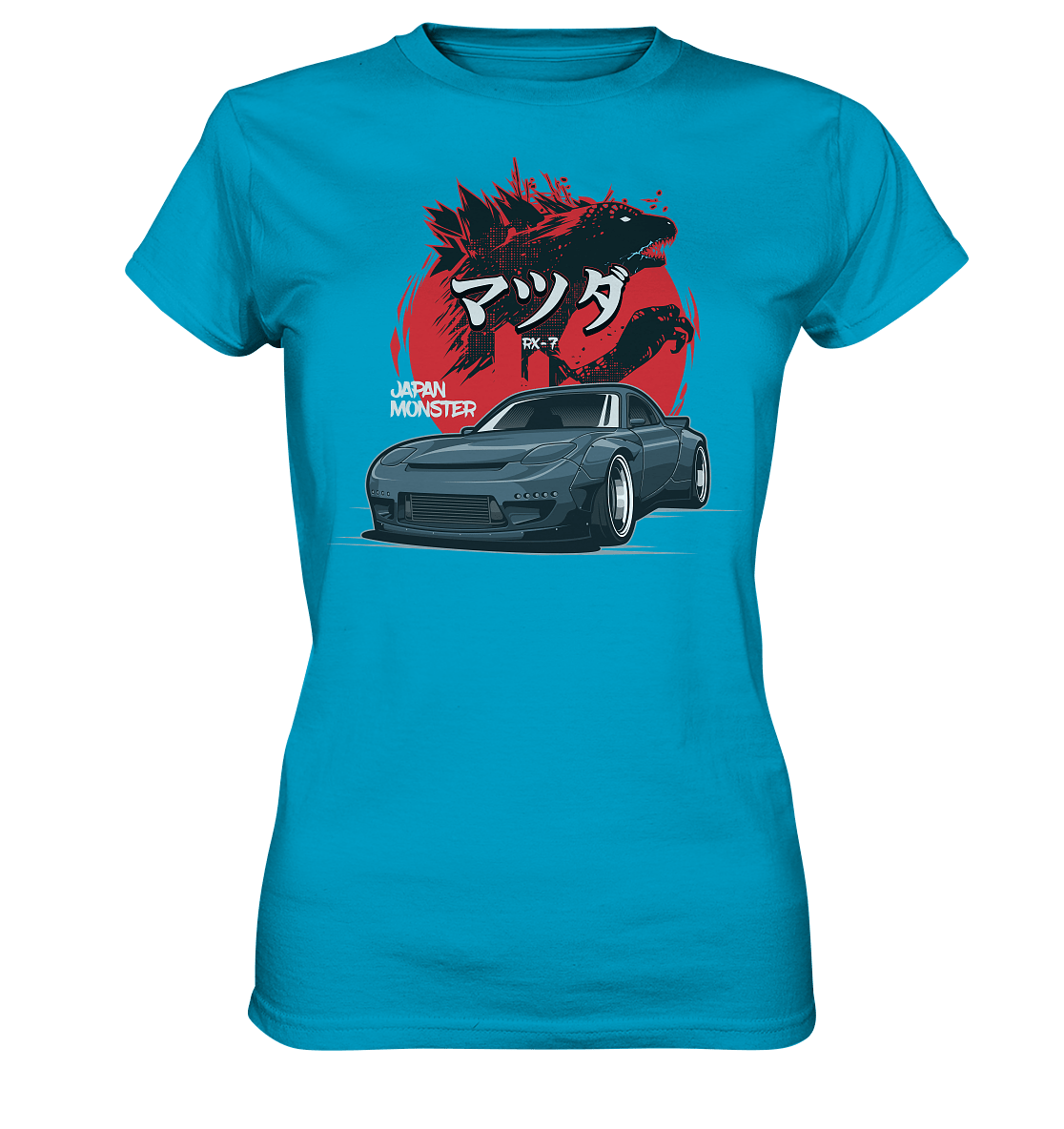 RX7 FD Widebody - Ladies Premium Shirt - MotoMerch.de