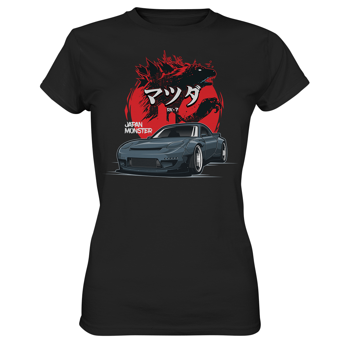 RX7 FD Widebody - Ladies Premium Shirt - MotoMerch.de