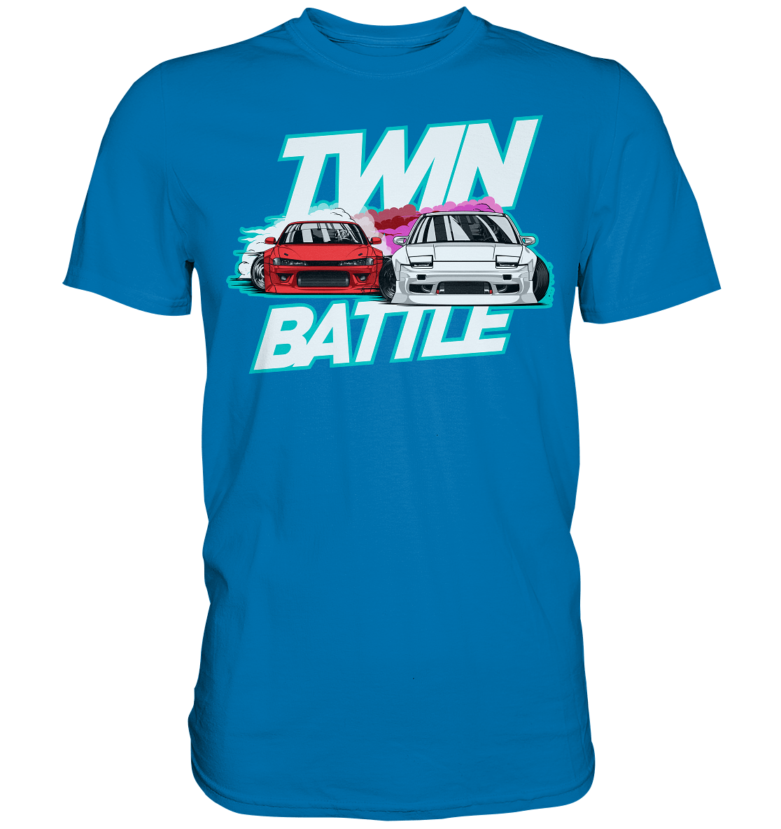S-Chassis Twin Battle - Premium Shirt - MotoMerch.de
