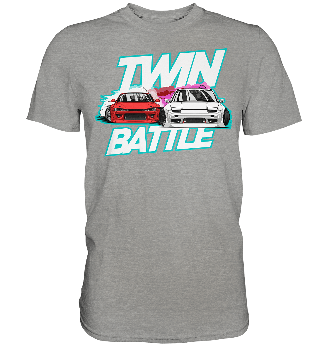 S-Chassis Twin Battle - Premium Shirt - MotoMerch.de