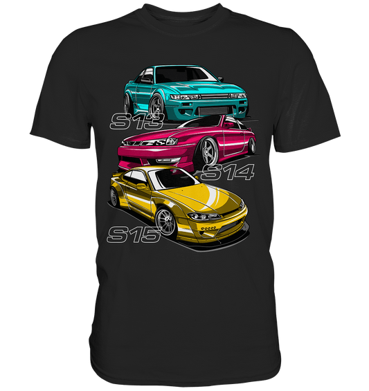 S13 S14 S15 Silvia - Premium Shirt - MotoMerch.de