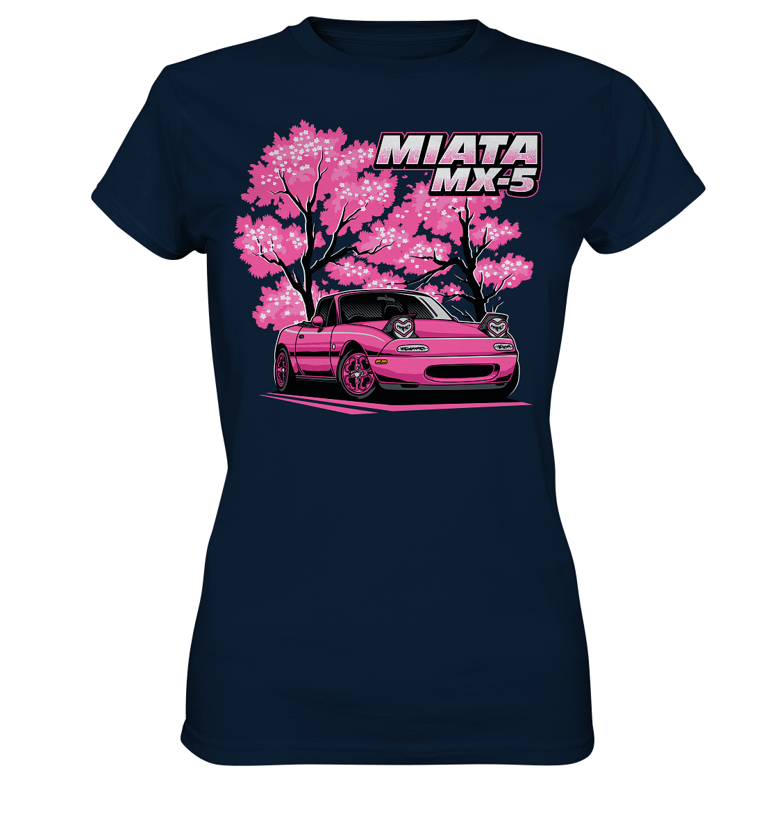 Sakura Miata MX-5 - Ladies Premium Shirt - MotoMerch.de