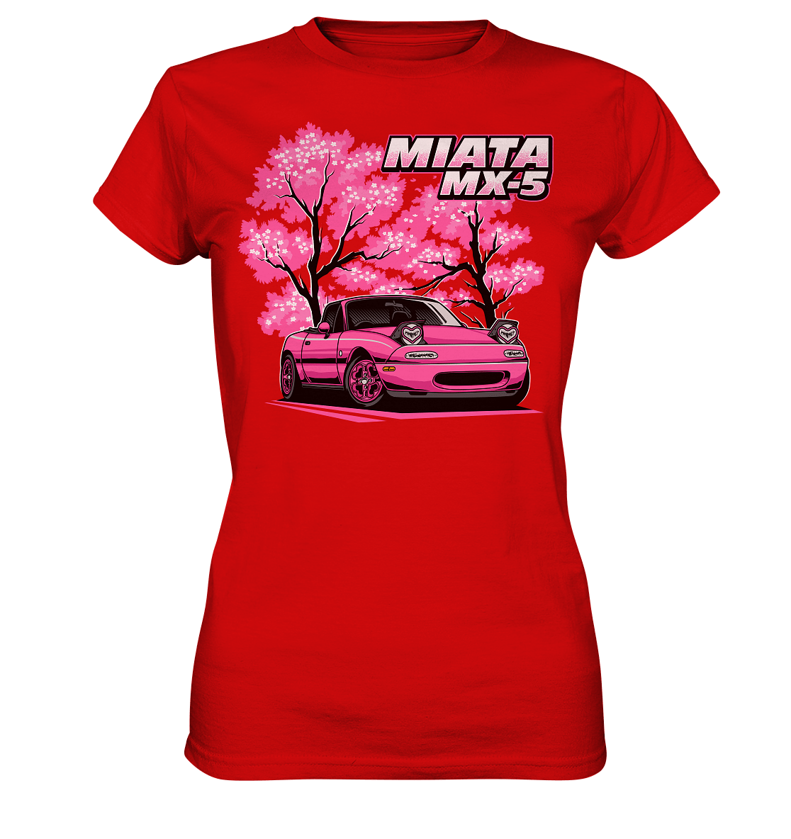 Sakura Miata MX-5 - Ladies Premium Shirt - MotoMerch.de