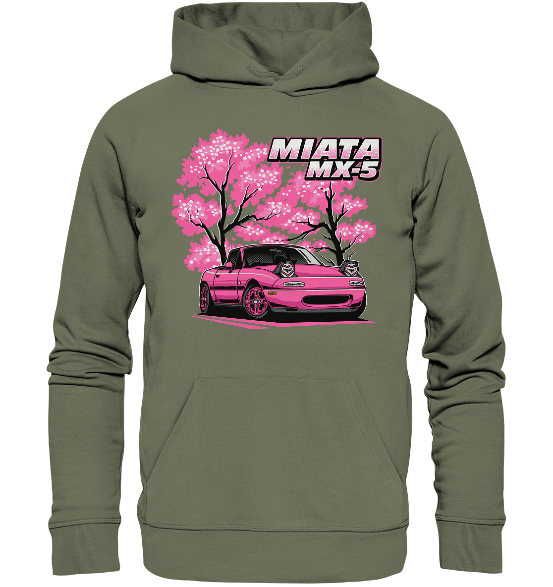 Sakura Miata MX-5 - Premium Unisex Hoodie - MotoMerch.de