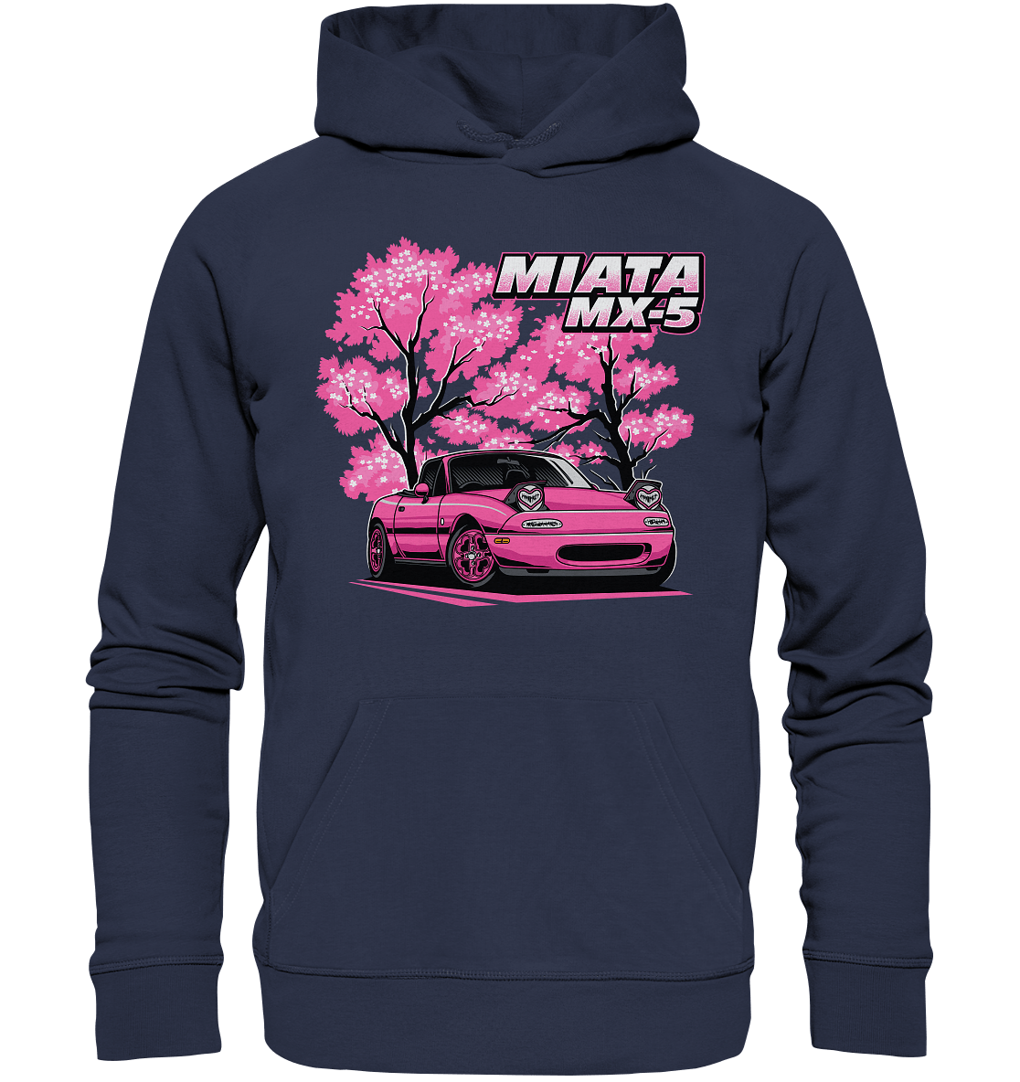 Sakura Miata MX-5 - Premium Unisex Hoodie - MotoMerch.de