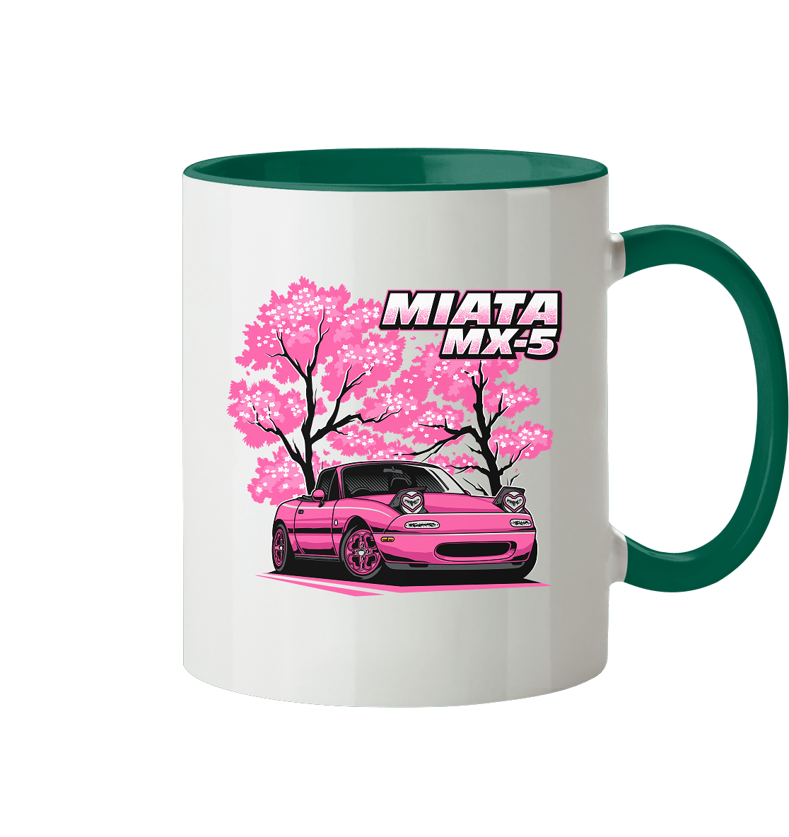 Sakura Miata MX-5 - Tasse zweifarbig - MotoMerch.de