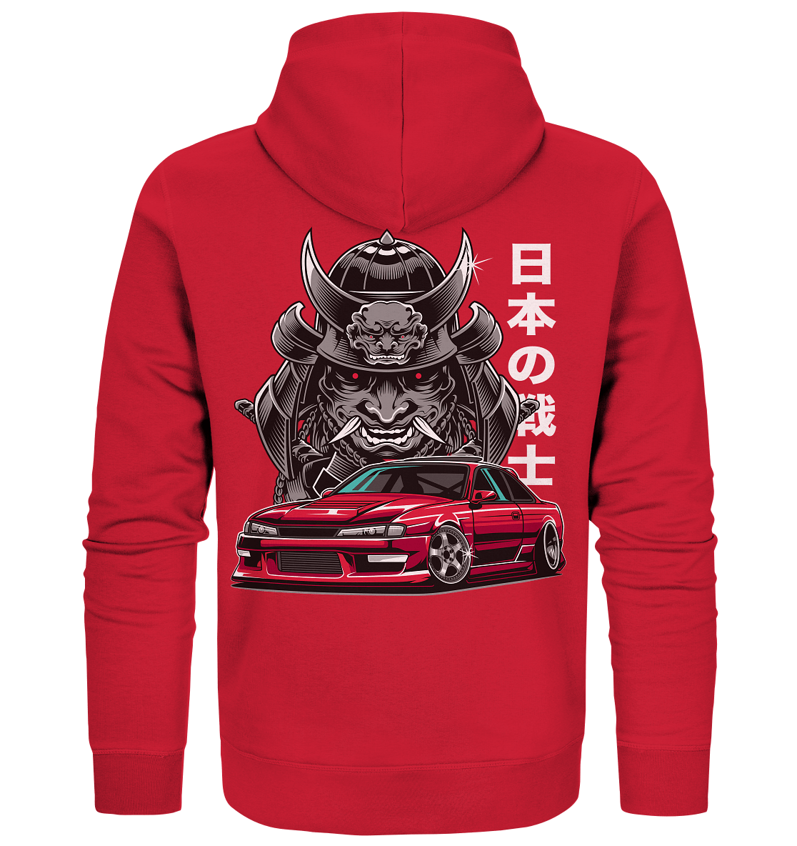 Samurai Silvia - Organic Zipper - MotoMerch.de