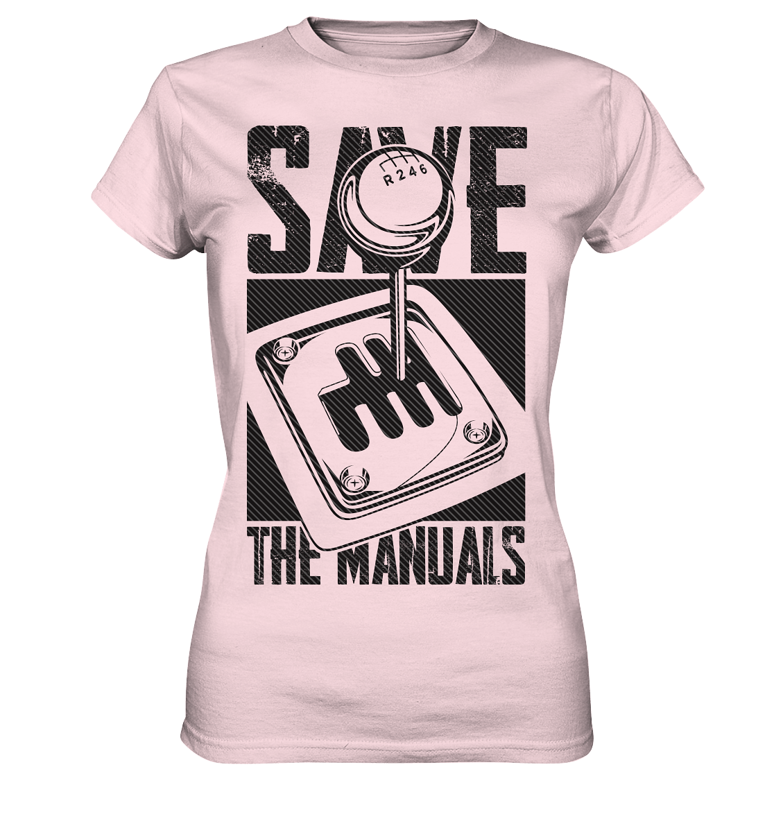Save the Manuals dunkel - Ladies Premium Shirt - MotoMerch.de
