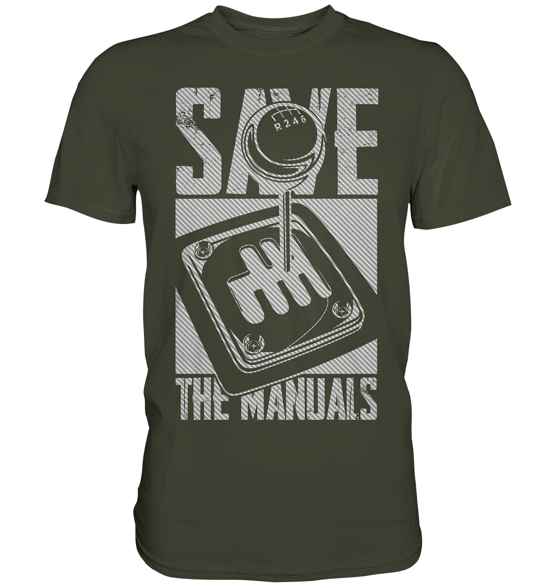 Save the Manuals hell - Premium Shirt - MotoMerch.de