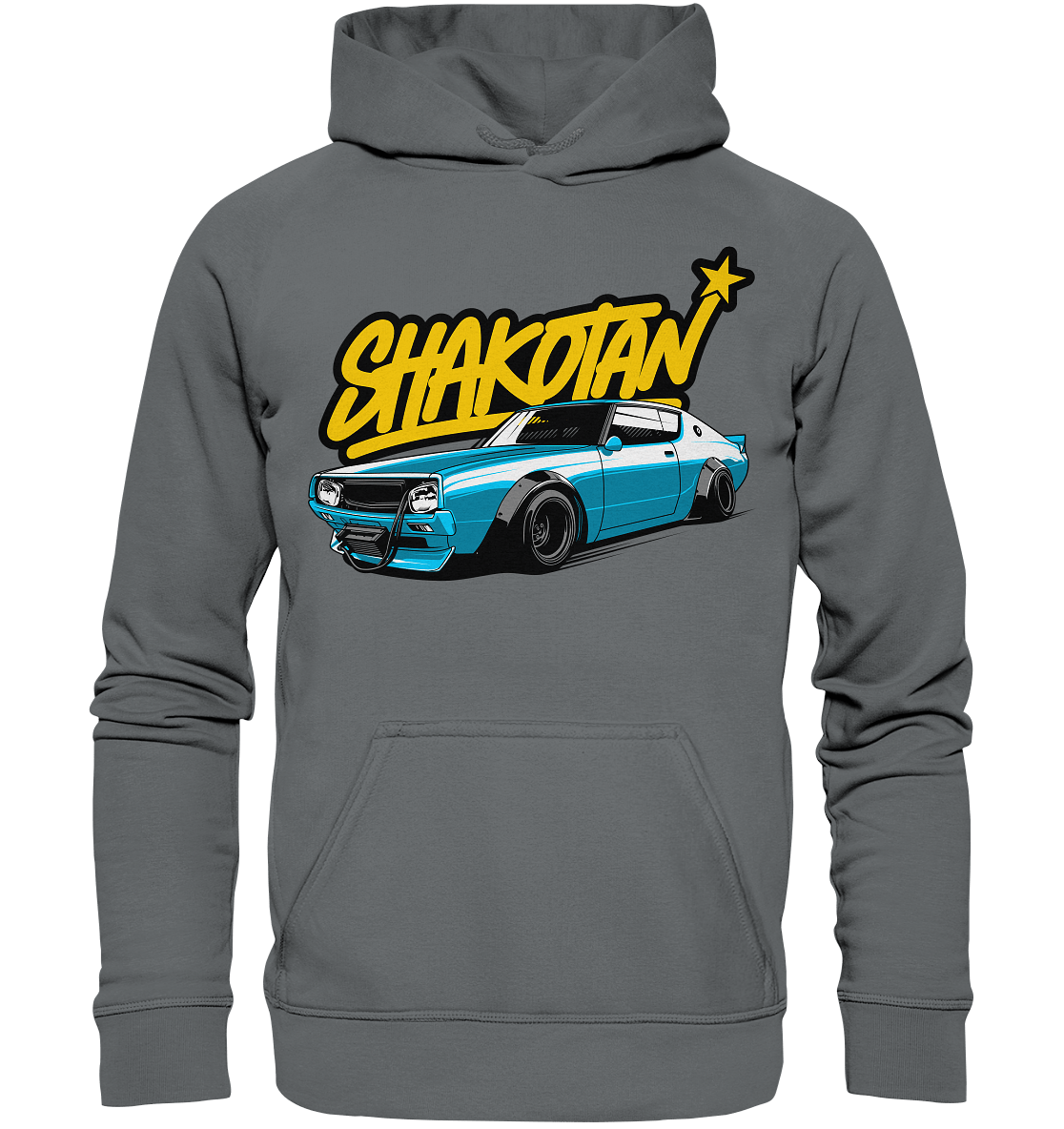 Shakotan Kenmeri Skyline - Basic Unisex Hoodie - MotoMerch.de