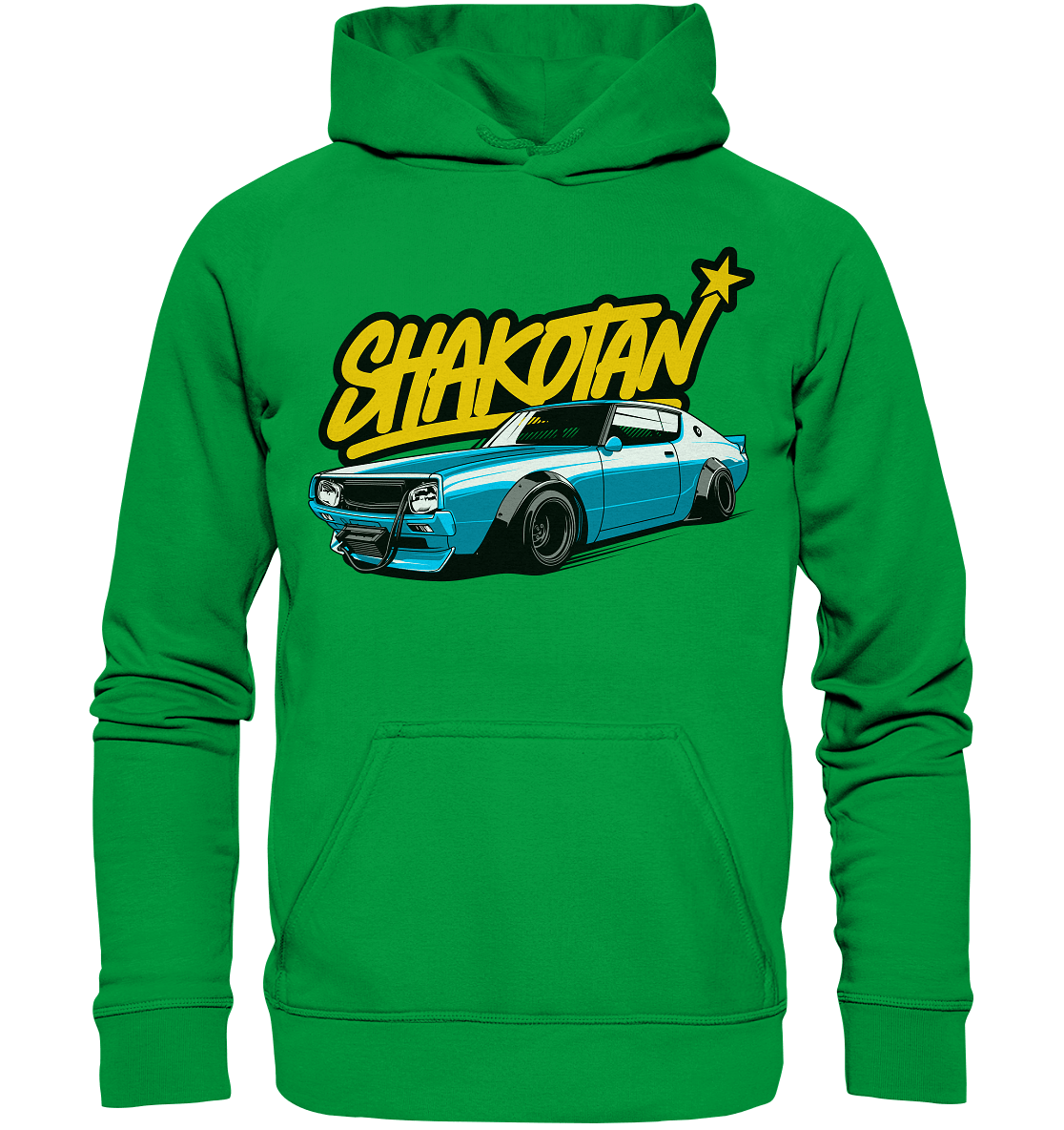 Shakotan Kenmeri Skyline - Basic Unisex Hoodie - MotoMerch.de