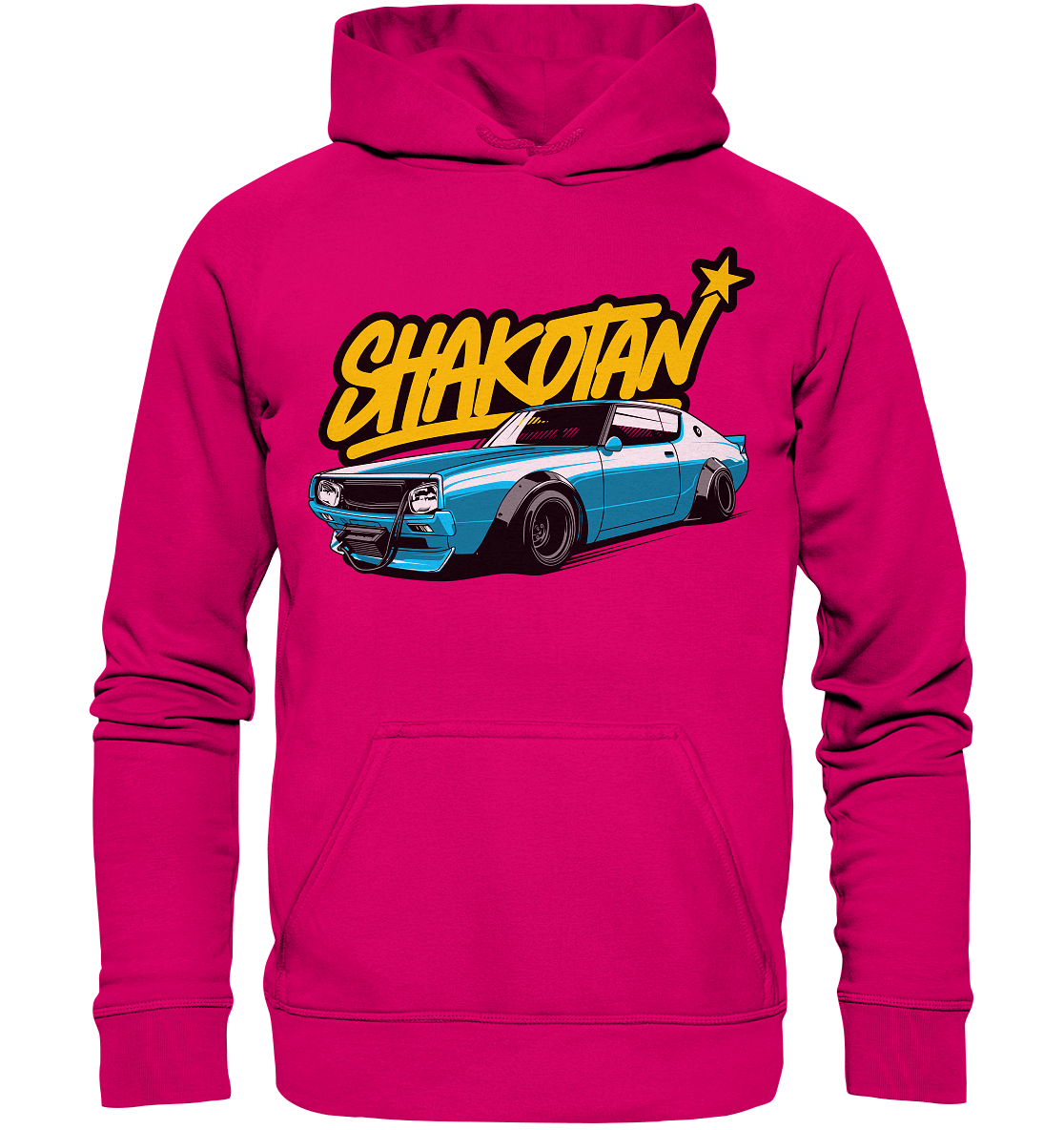 Shakotan Kenmeri Skyline - Basic Unisex Hoodie - MotoMerch.de