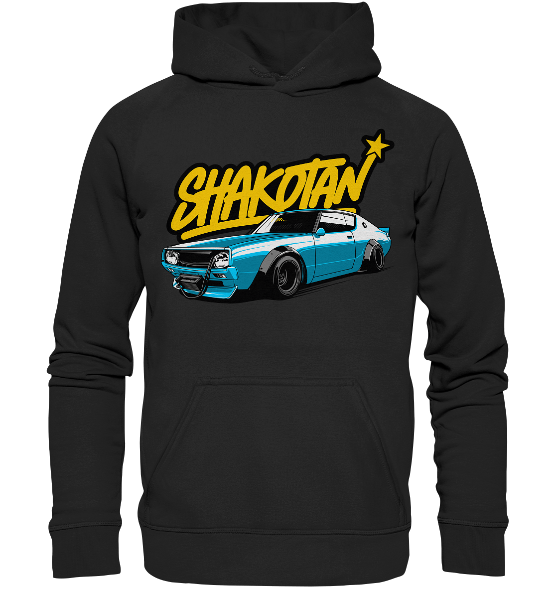 Shakotan Kenmeri Skyline - Basic Unisex Hoodie - MotoMerch.de
