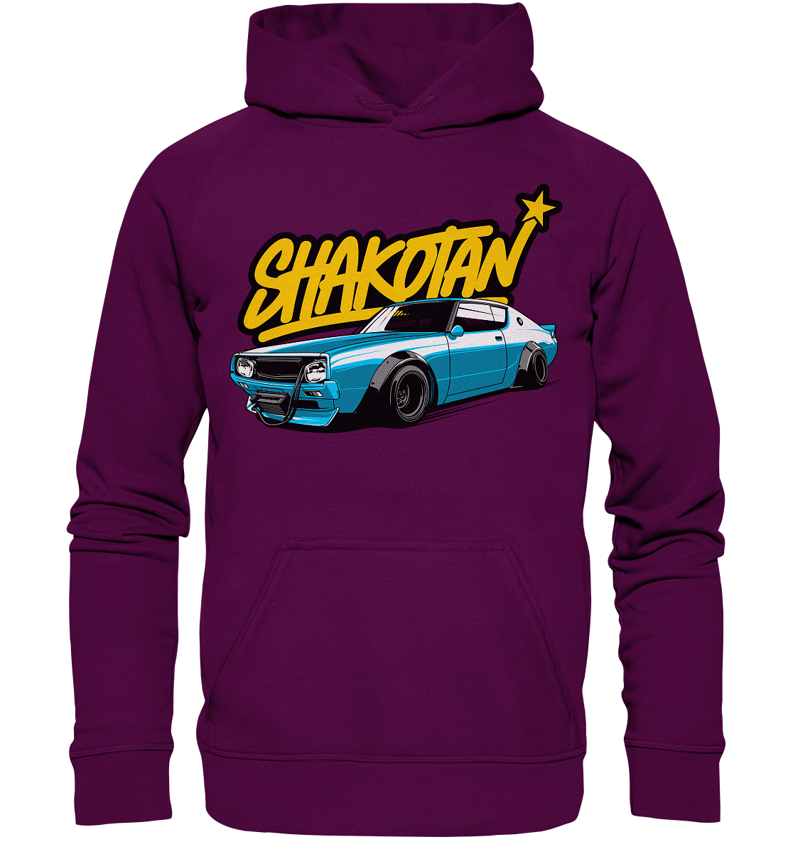 Shakotan Kenmeri Skyline - Basic Unisex Hoodie - MotoMerch.de