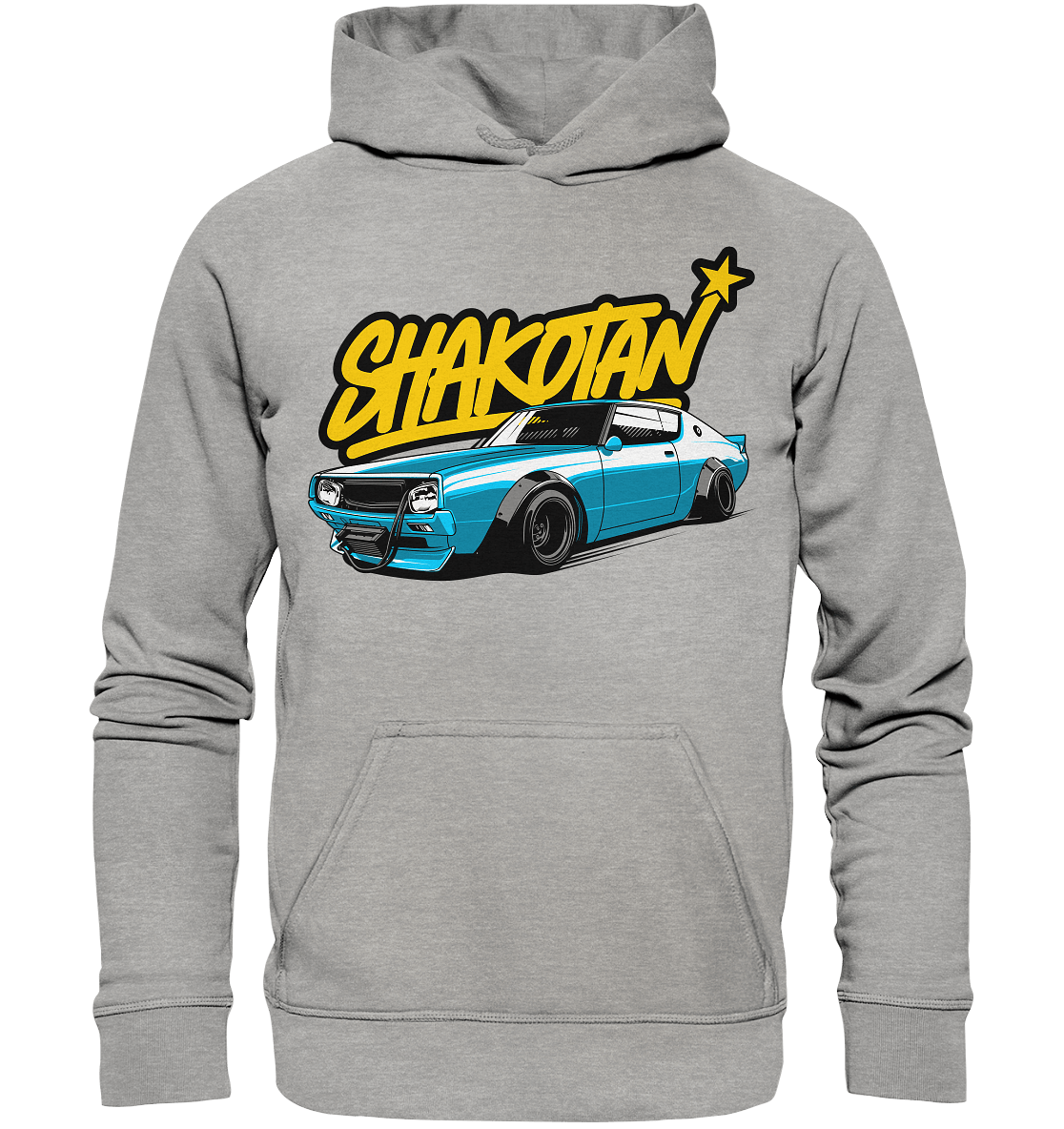 Shakotan Kenmeri Skyline - Basic Unisex Hoodie - MotoMerch.de