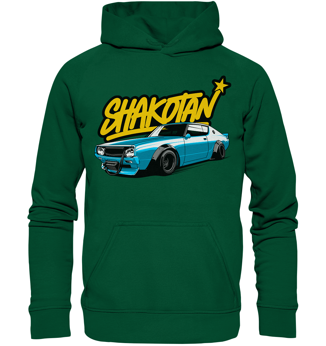 Shakotan Kenmeri Skyline - Basic Unisex Hoodie - MotoMerch.de
