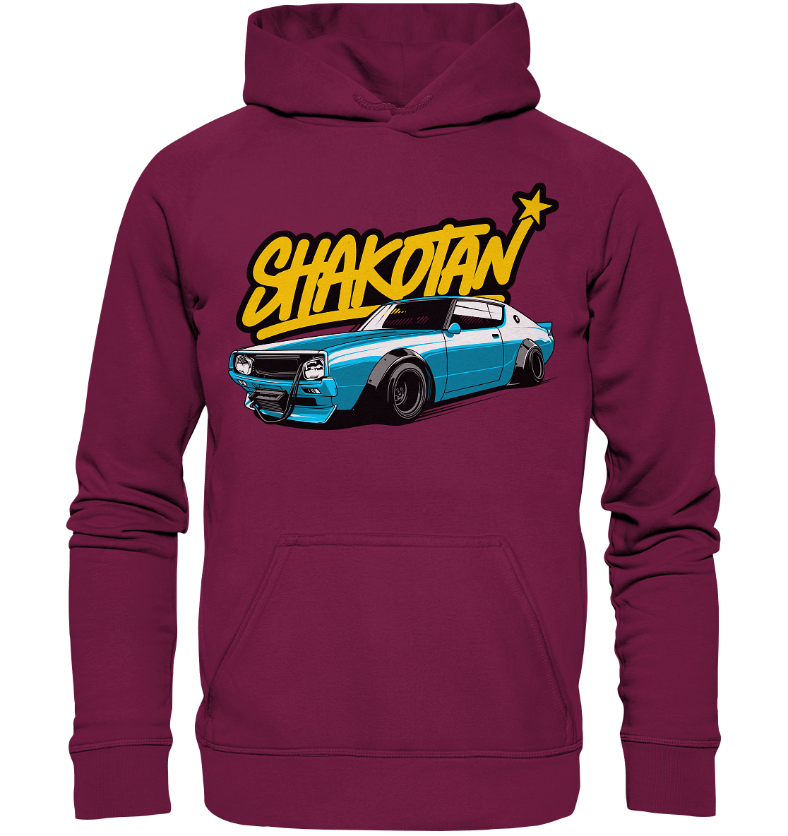 Shakotan Kenmeri Skyline - Basic Unisex Hoodie - MotoMerch.de