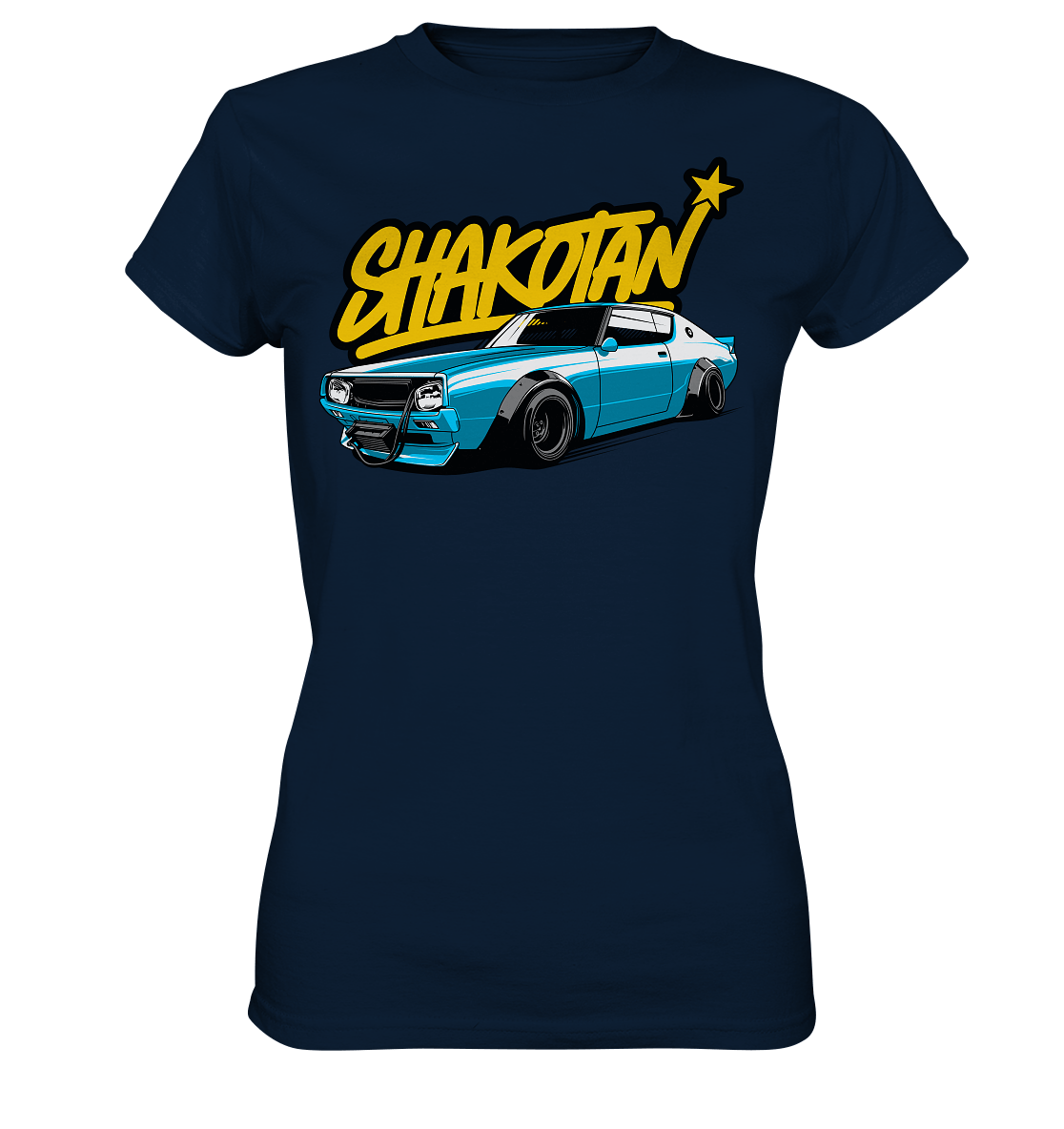 Shakotan Kenmeri Skyline - Ladies Premium Shirt - MotoMerch.de