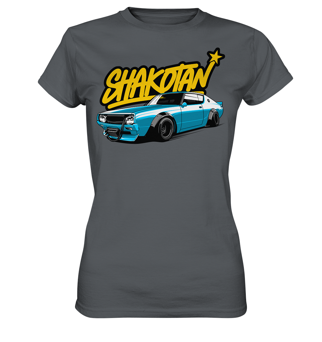 Shakotan Kenmeri Skyline - Ladies Premium Shirt - MotoMerch.de