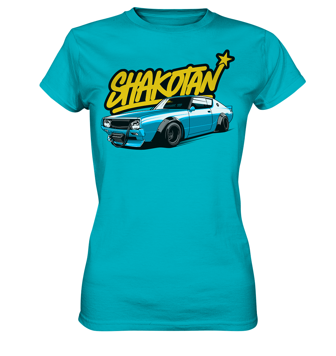 Shakotan Kenmeri Skyline - Ladies Premium Shirt - MotoMerch.de