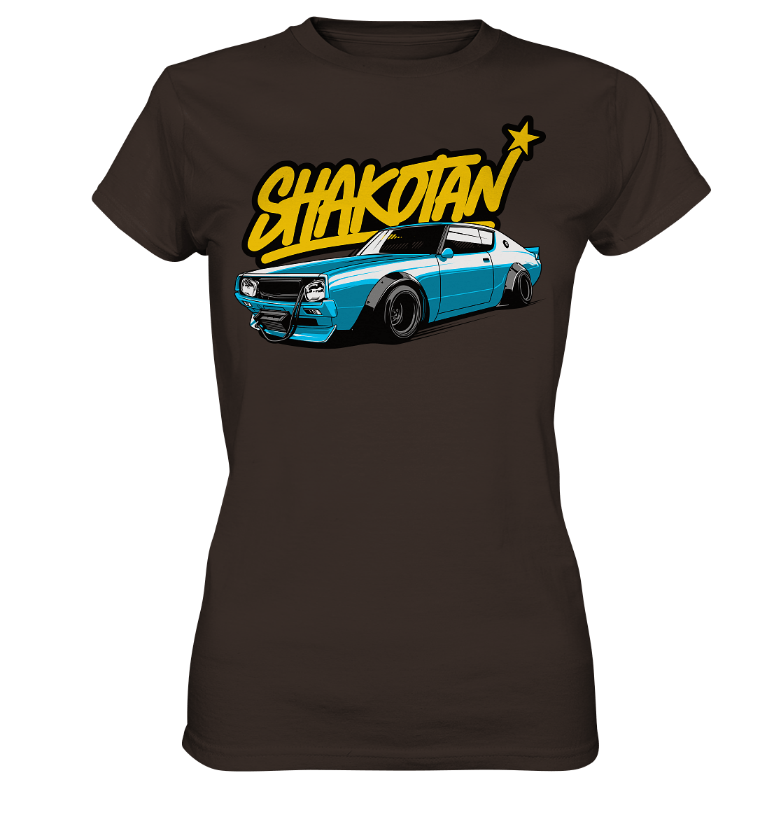 Shakotan Kenmeri Skyline - Ladies Premium Shirt - MotoMerch.de