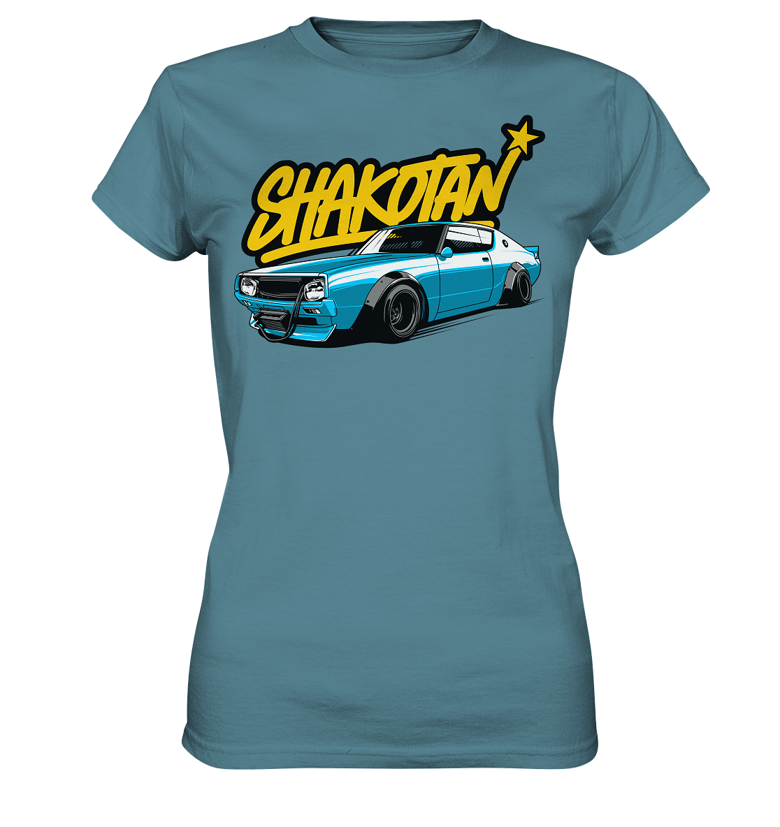 Shakotan Kenmeri Skyline - Ladies Premium Shirt - MotoMerch.de