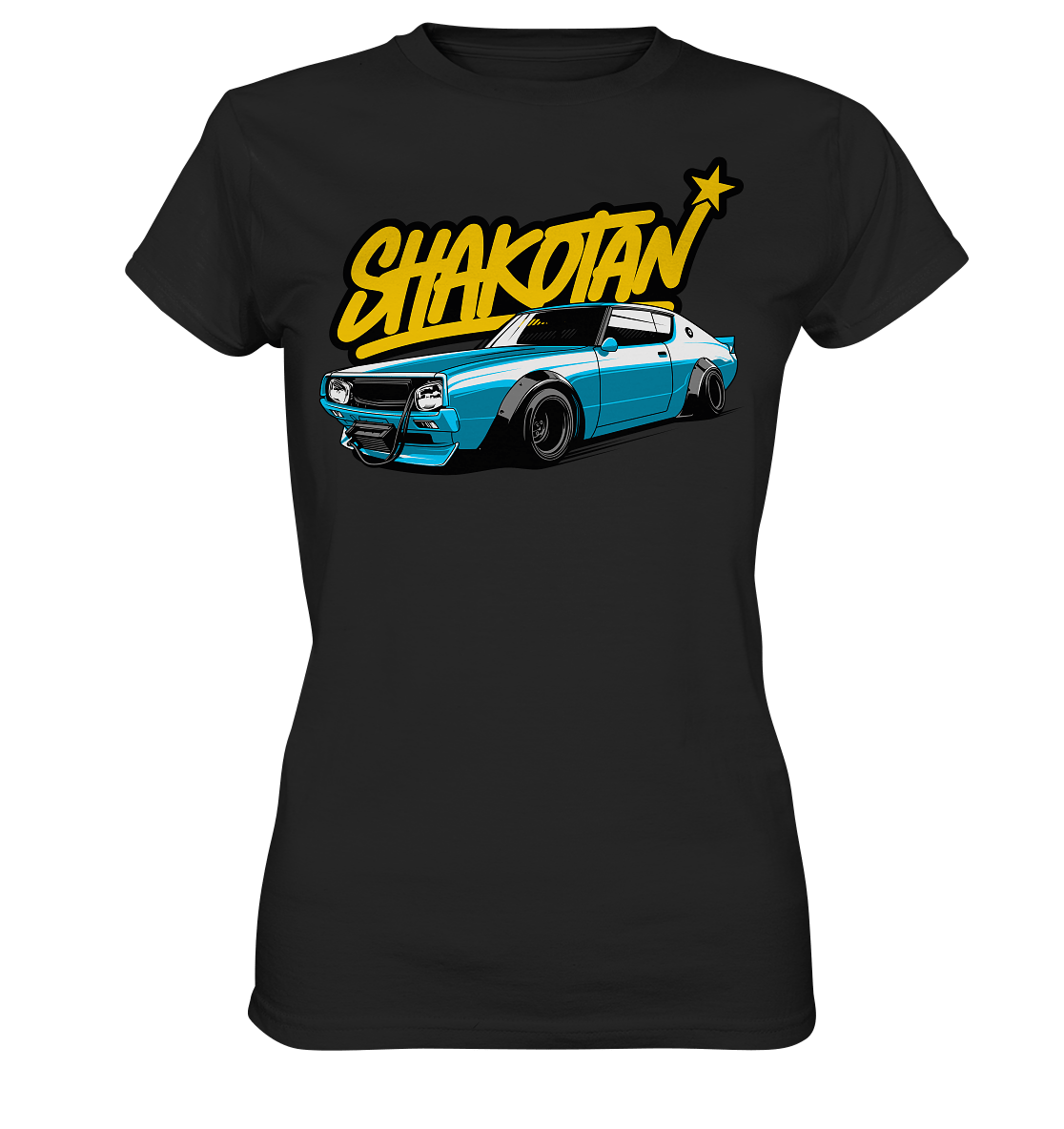 Shakotan Kenmeri Skyline - Ladies Premium Shirt - MotoMerch.de