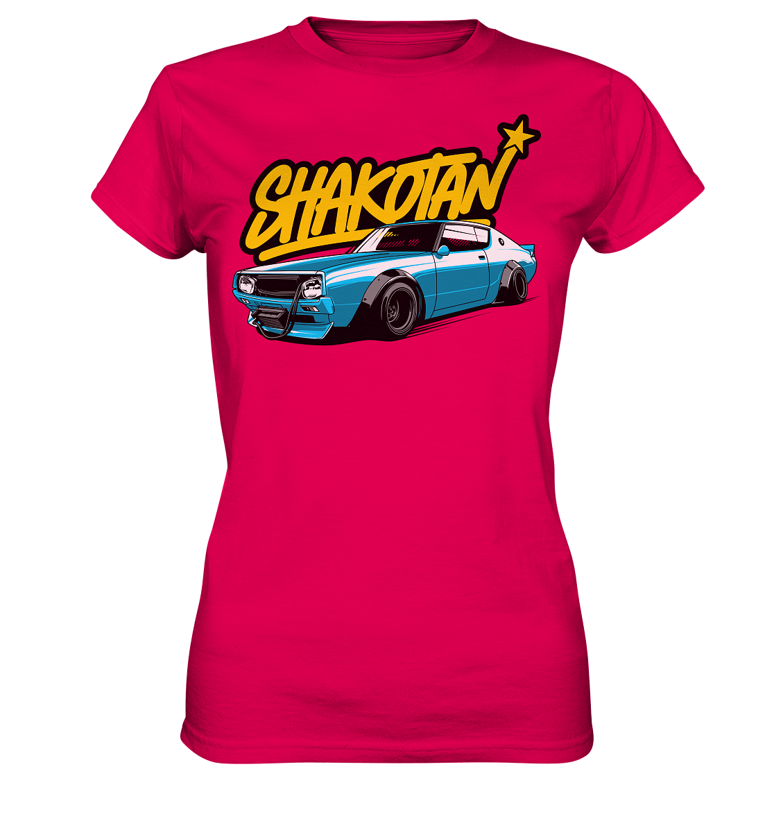 Shakotan Kenmeri Skyline - Ladies Premium Shirt - MotoMerch.de