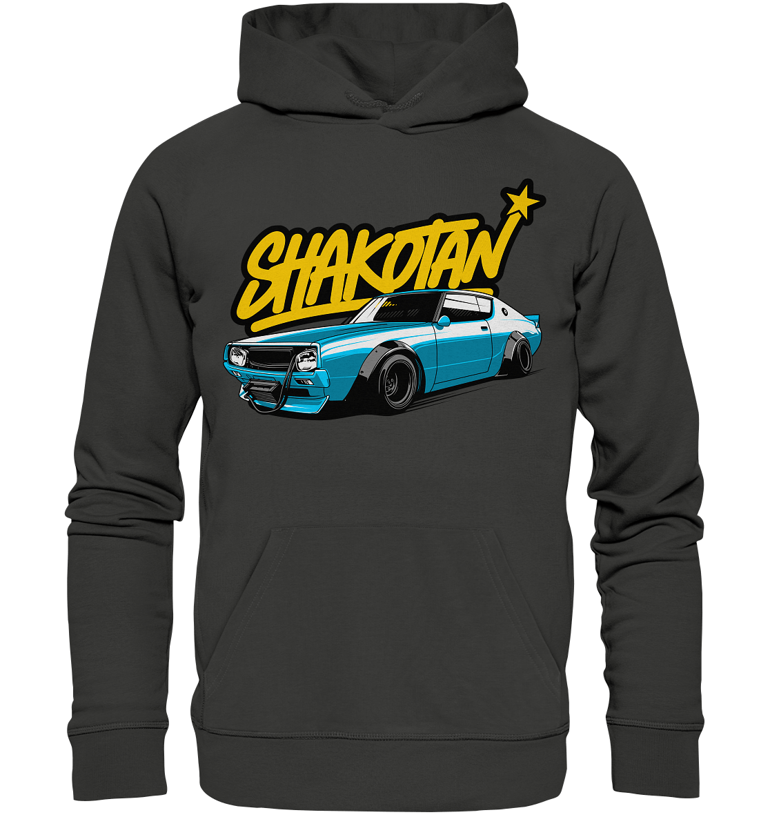 Shakotan Kenmeri Skyline - Premium Unisex Hoodie - MotoMerch.de