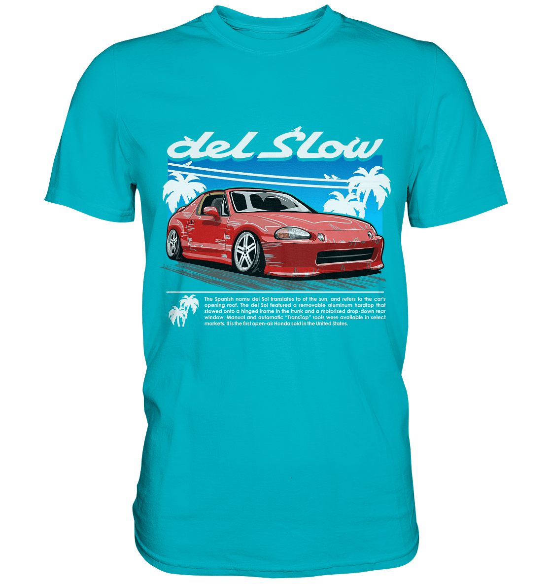 Shitbox CRX Del Sol - Premium Shirt - MotoMerch.de