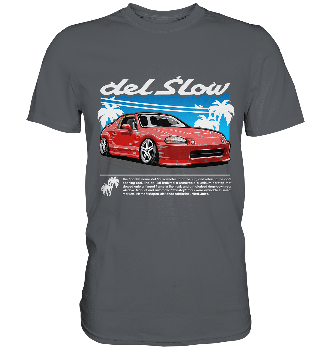 Shitbox CRX Del Sol - Premium Shirt - MotoMerch.de