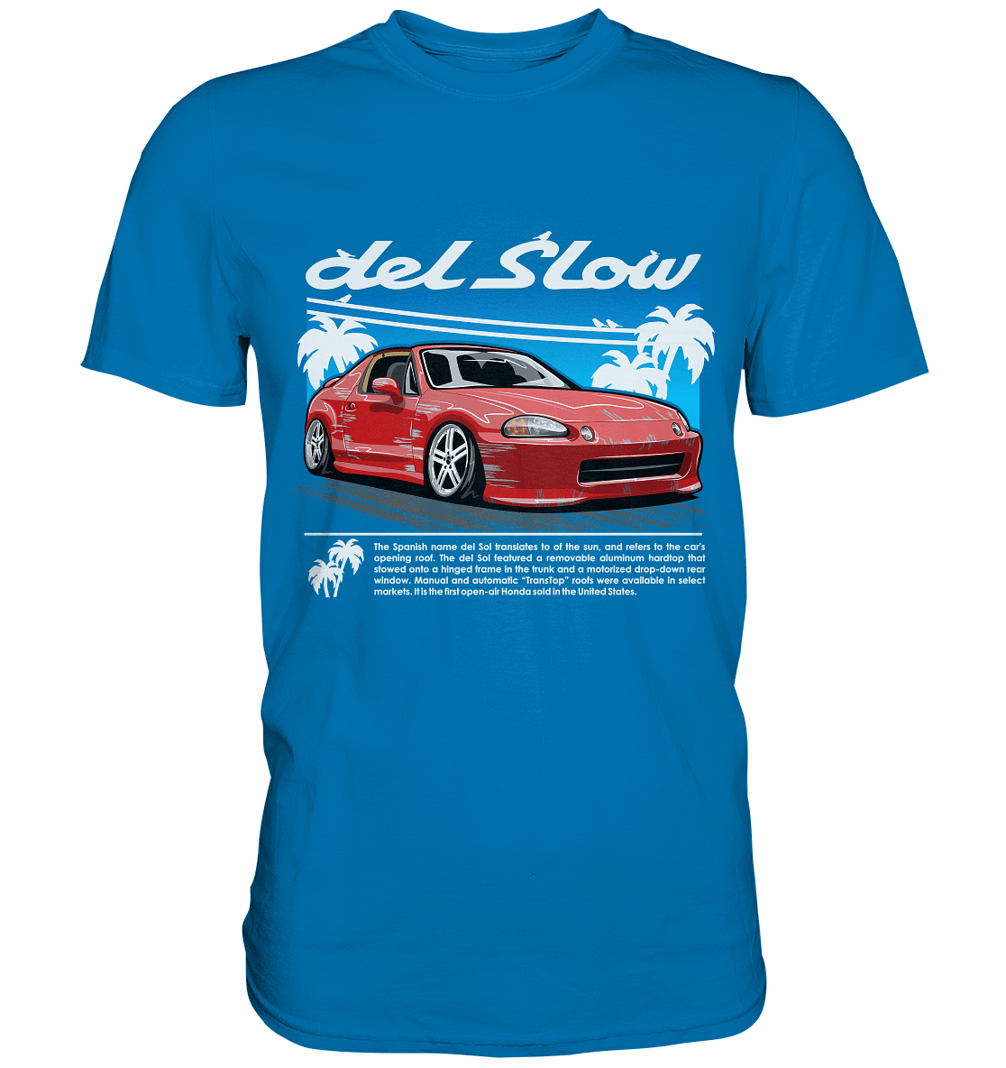 Shitbox CRX Del Sol - Premium Shirt - MotoMerch.de