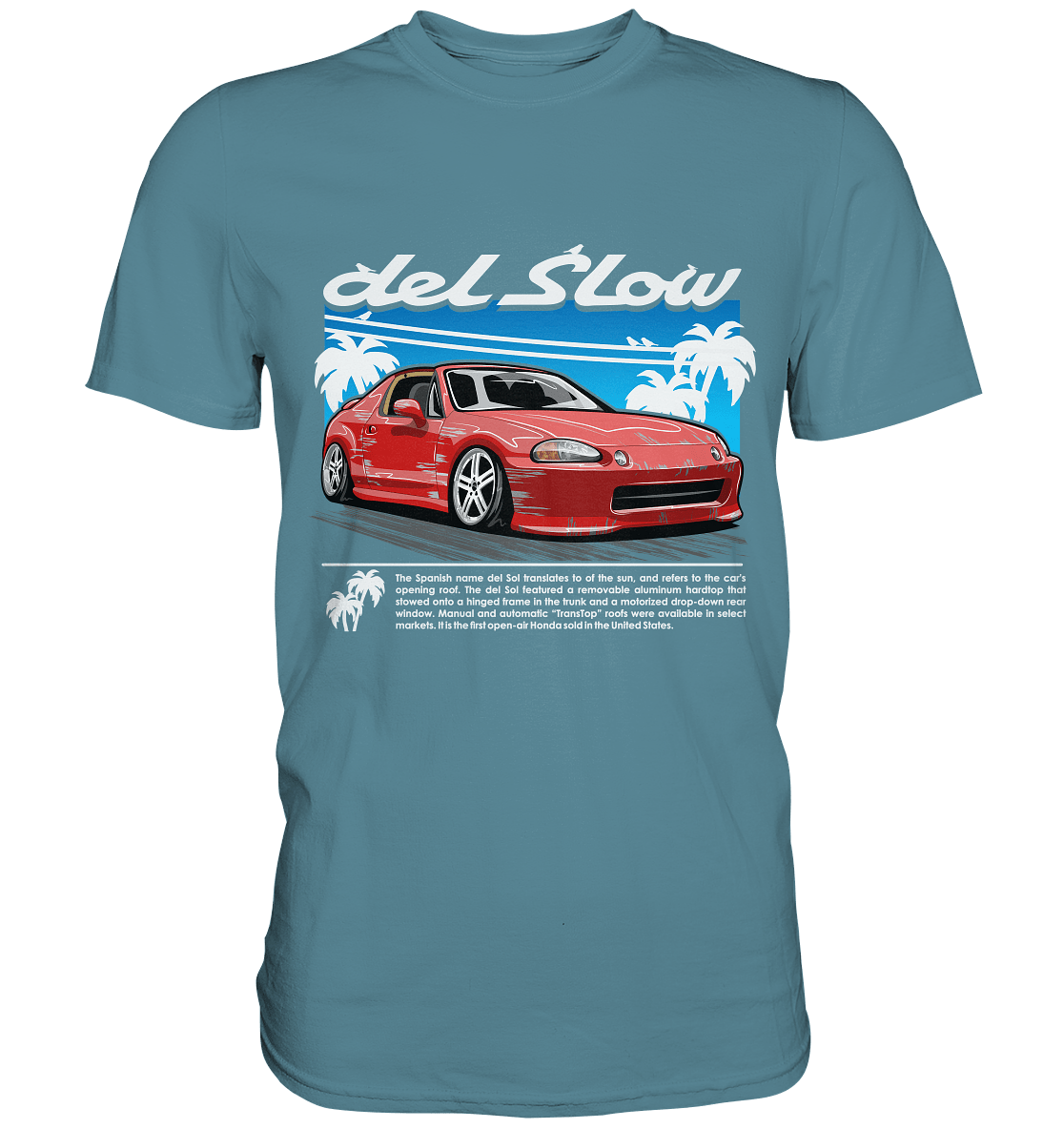 Shitbox CRX Del Sol - Premium Shirt - MotoMerch.de