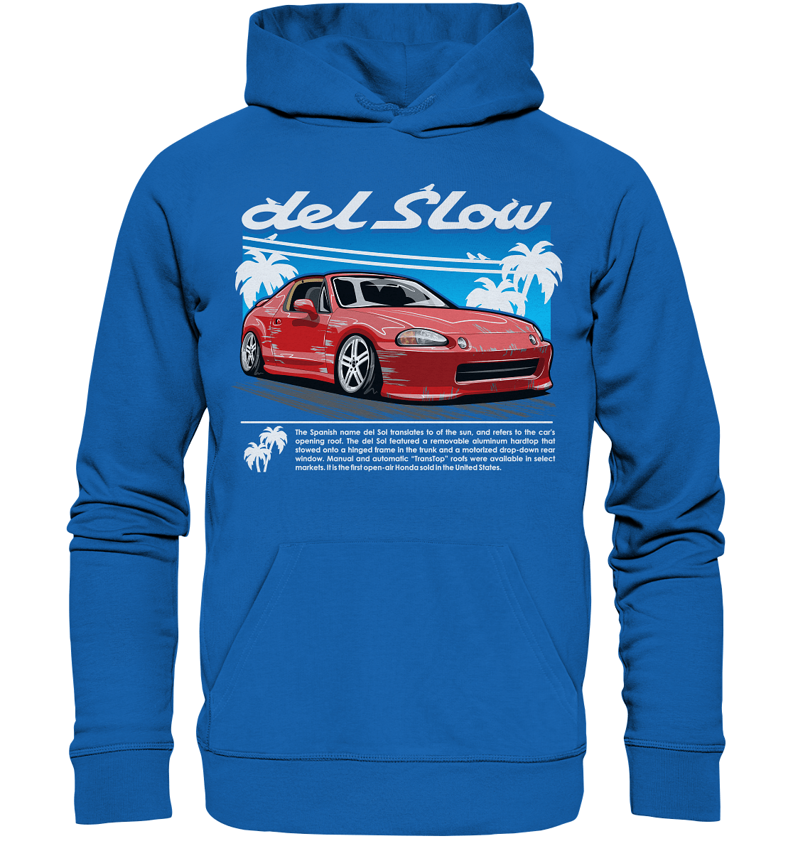 Shitbox CRX Del Sol - Premium Unisex Hoodie - MotoMerch.de