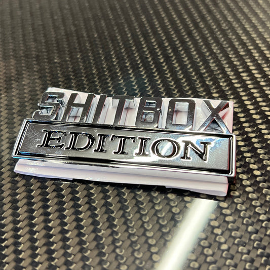 Shitbox Edition Emblem - MotoMerch.de