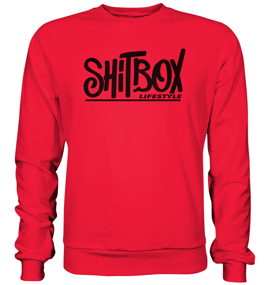 Shitbox Lifestyle Logo - Premium Sweatshirt - MotoMerch.de