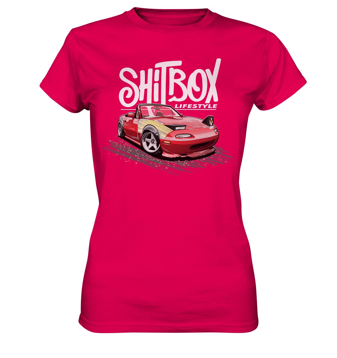 Shitbox Lifestyle Miata - Ladies Premium Shirt - MotoMerch.de