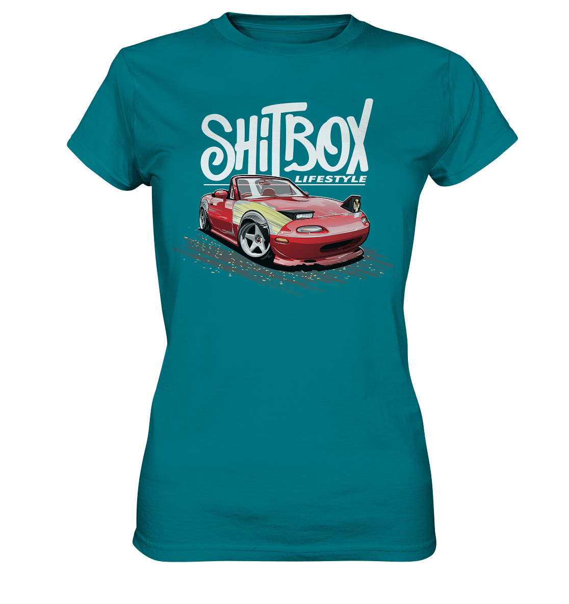 Shitbox Lifestyle Miata - Ladies Premium Shirt - MotoMerch.de