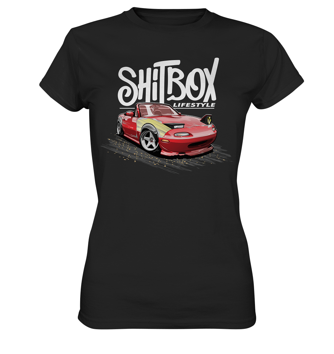 Shitbox Lifestyle Miata - Ladies Premium Shirt - MotoMerch.de