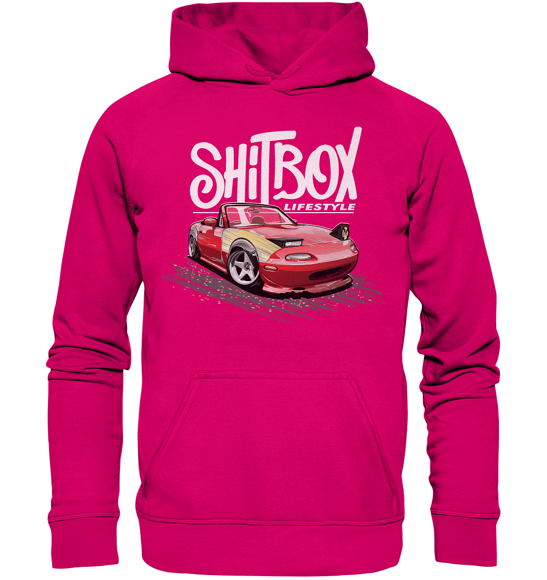 Shitbox Lifestyle Miata MX5 - Basic Unisex Hoodie - MotoMerch.de