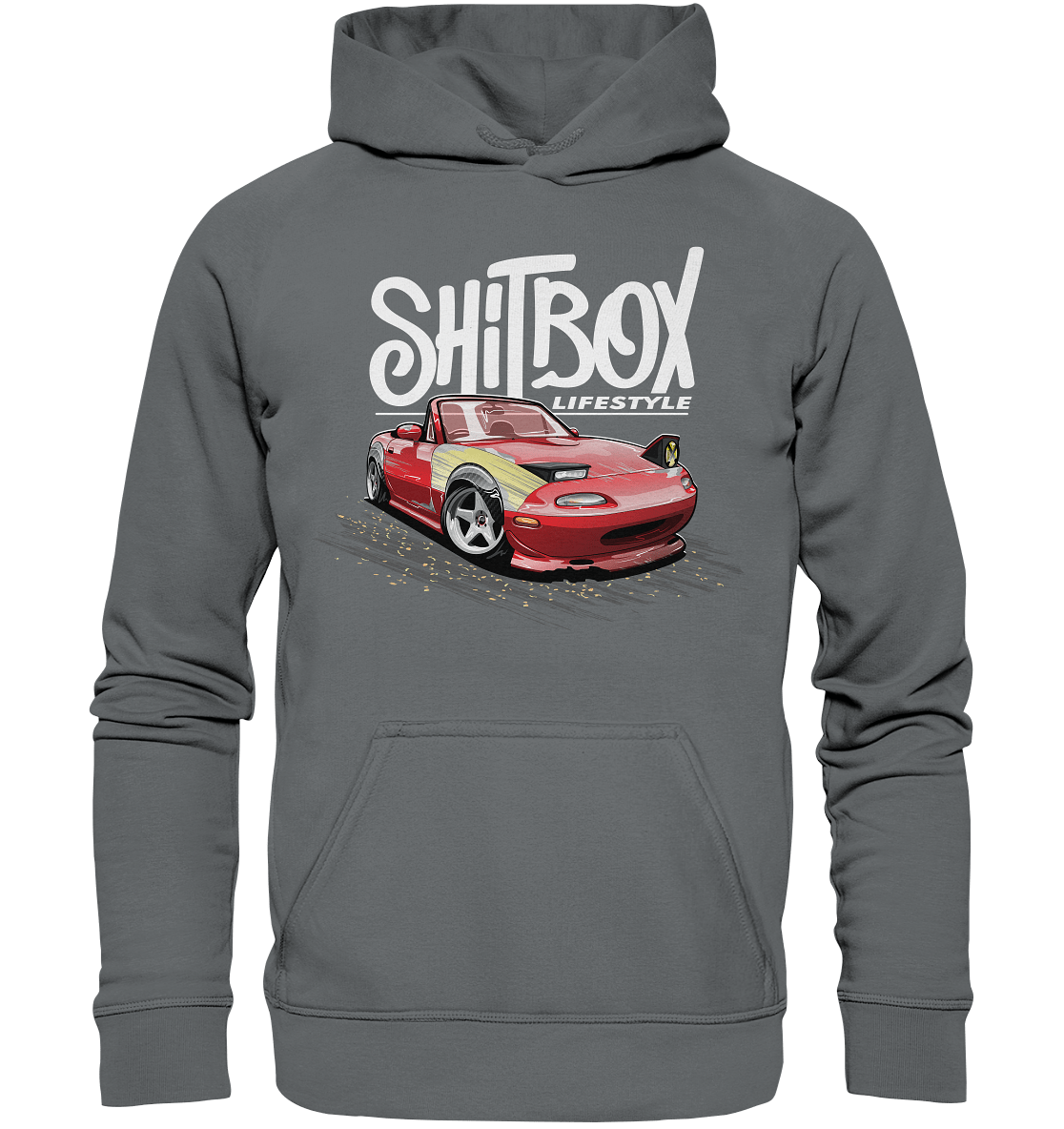 Shitbox Lifestyle Miata MX5 - Basic Unisex Hoodie - MotoMerch.de