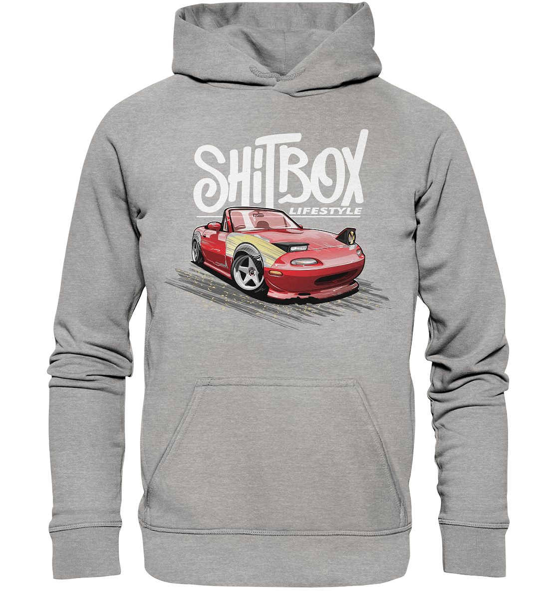 Shitbox Lifestyle Miata MX5 - Basic Unisex Hoodie - MotoMerch.de