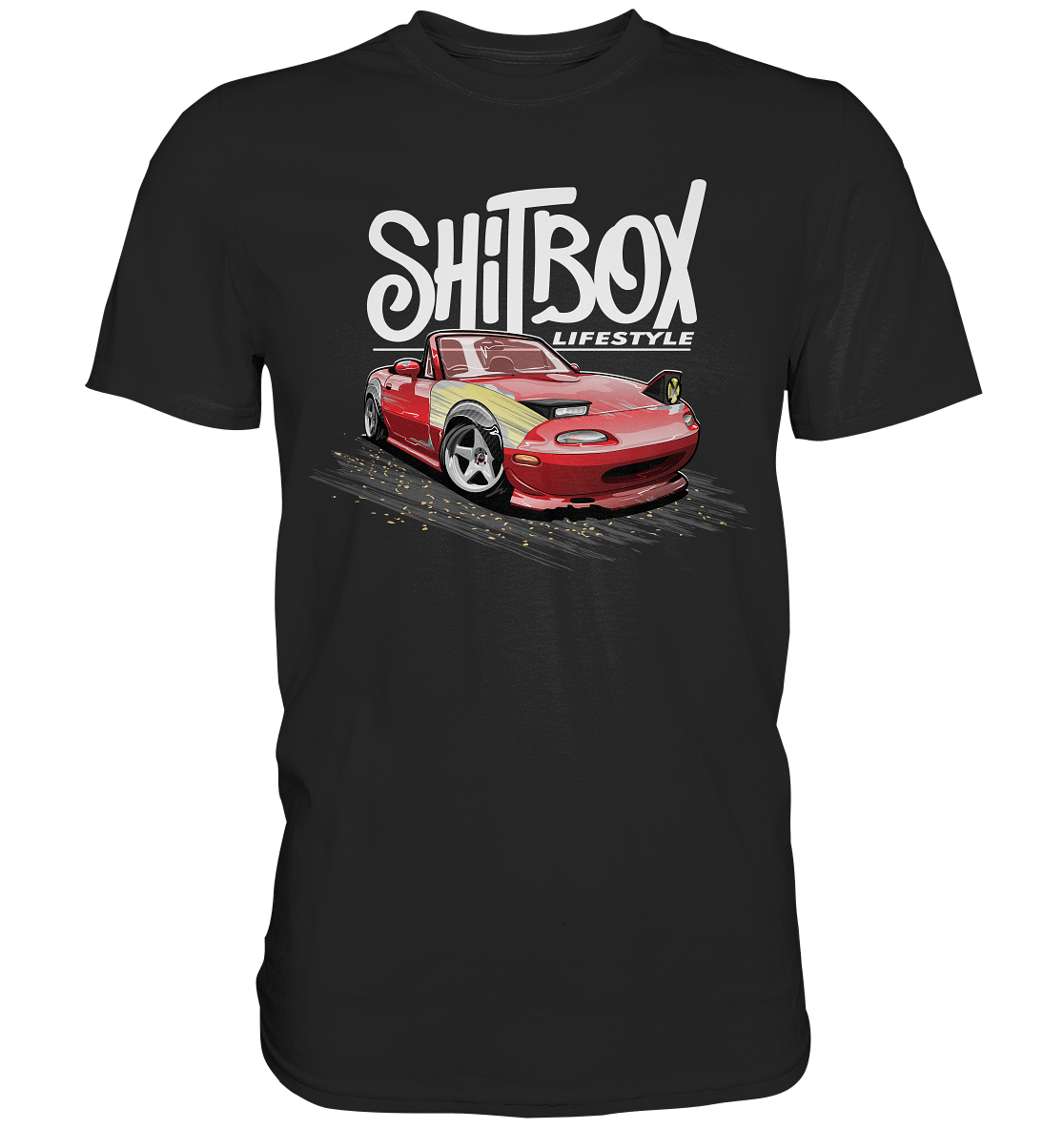 Shitbox Lifestyle Miata MX5 - Premium Shirt - MotoMerch.de