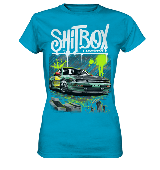 Shitbox Nissan Silvia PS13 - Ladies Premium Shirt - MotoMerch.de